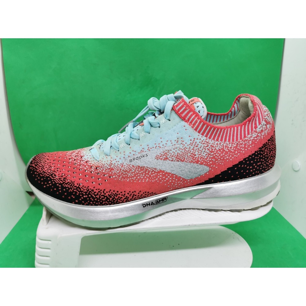Brooks Levitate 2 1202791B872 Coral Blue Black Running Shoes Women's Size 9 M - Picture 4 of 16